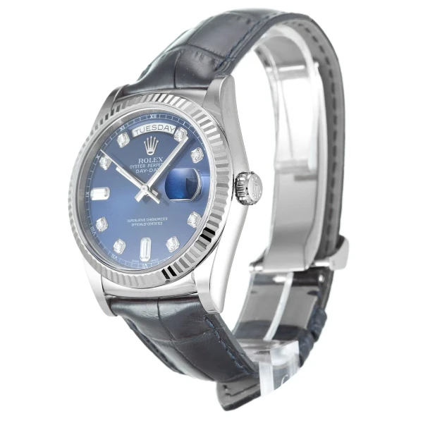 Replica Rolex Day-Date Blue Dial 118139 36 mm