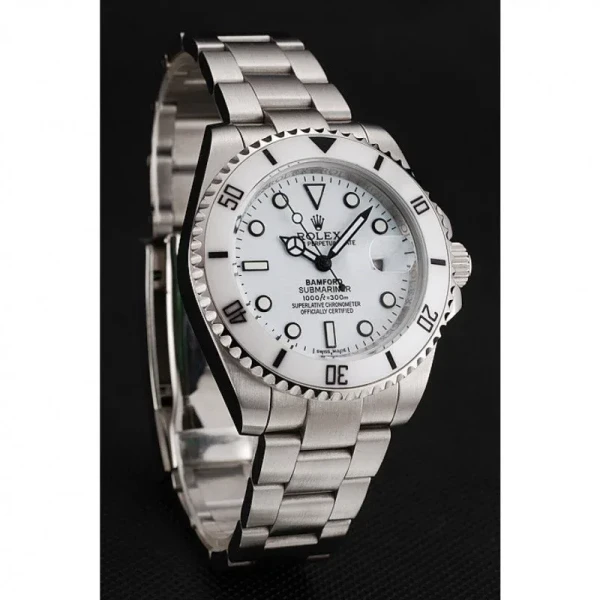 Replica Rolex Submariner White Dial 1453863