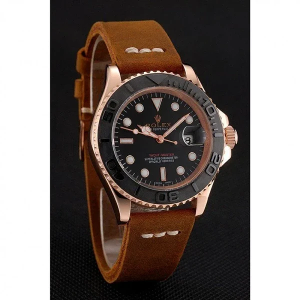 Replica Rolex Yacht-Master Black Dial 1453861