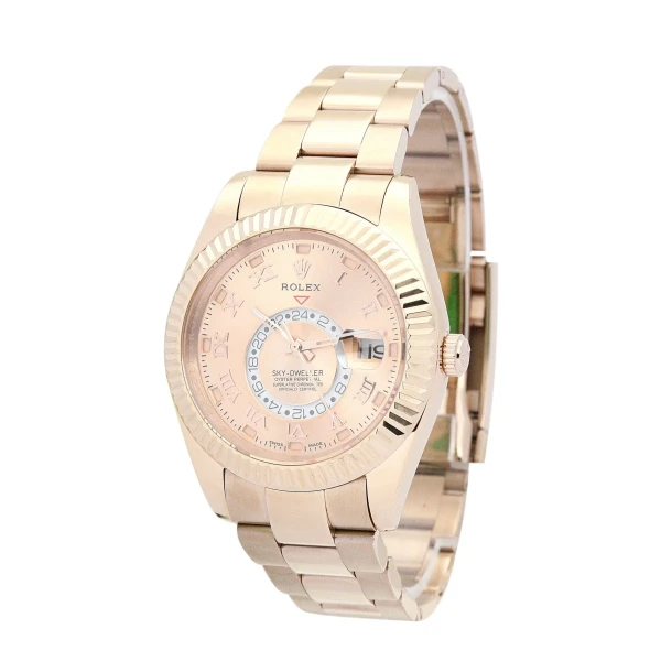 Replica Rolex Sky-Dweller Champagne Dial 326938-2