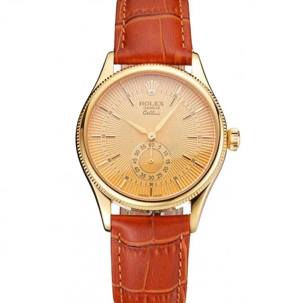 Superclone Rolex Cellini Gold Dial REP016789