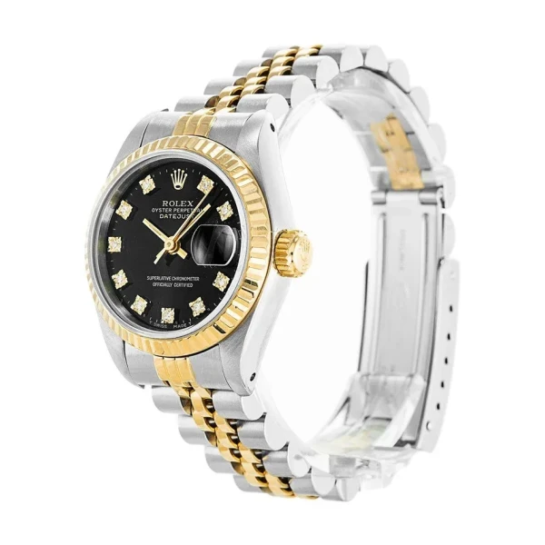 Replica Rolex Datejust Black Dial 69173 26 mm