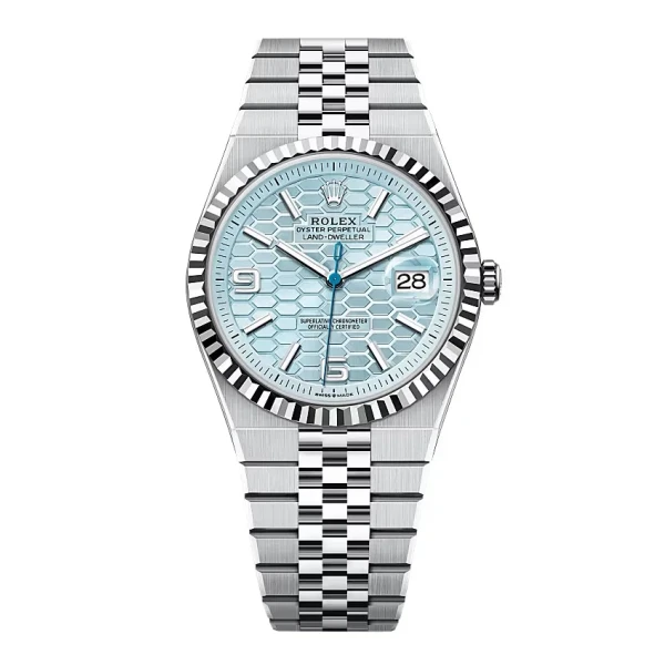 Rolex Land-Dweller 40 mm Ice Blue Dial (2025)