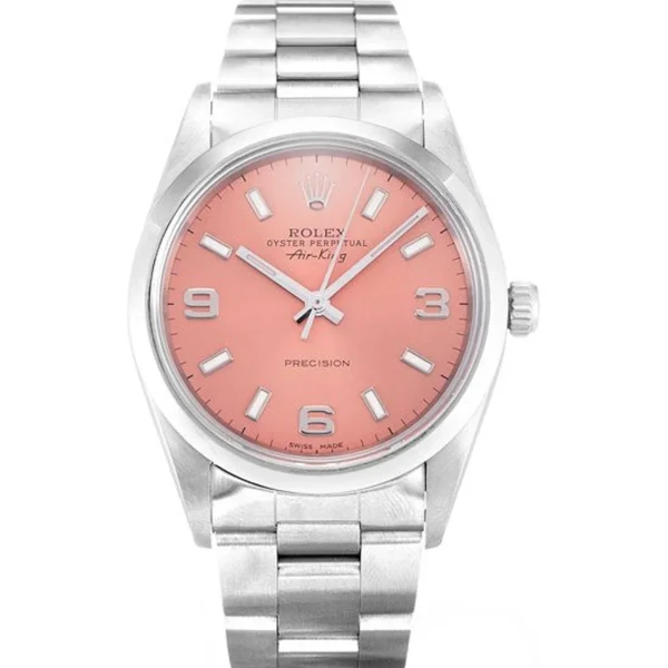 Replica Rolex Air-King Pink Dial 14000