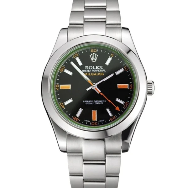 Superclone Rolex Milgauss Black Dial REP016836