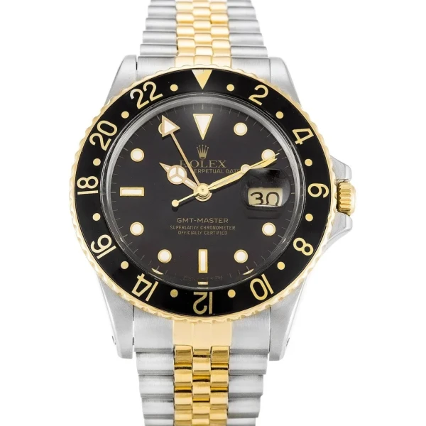 Replica Rolex GMT-Master Black Dial 16753