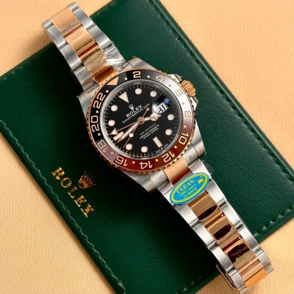Superclone Rolex GMT-Master II Black Dial 126711CHNR Root Beer