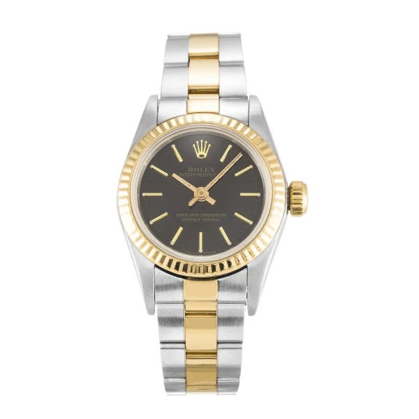Replica Rolex Oyster Perpetual Lady Silver Dial 176210 26 mm