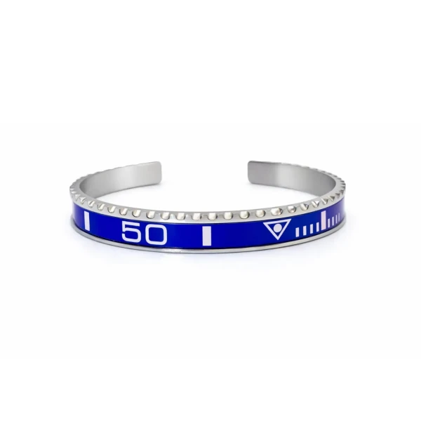 Smurf Blue Submariner Titanium Steel Bracelet