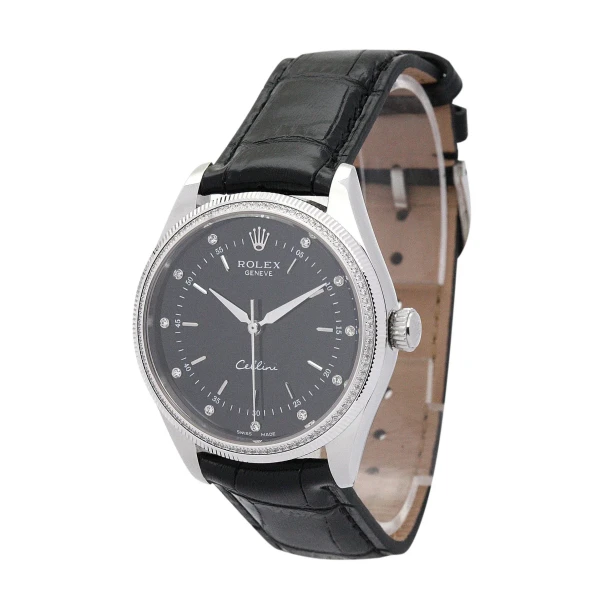 Replica Rolex Cellini Black Dial 5310