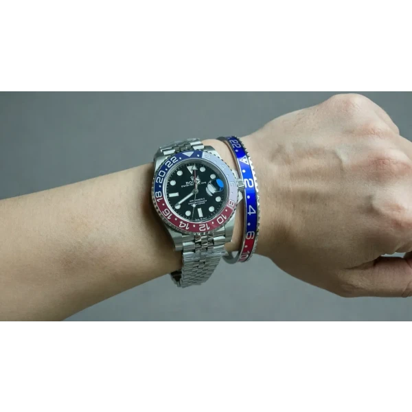 Pepsi GMT Titanium Steel Bracelet