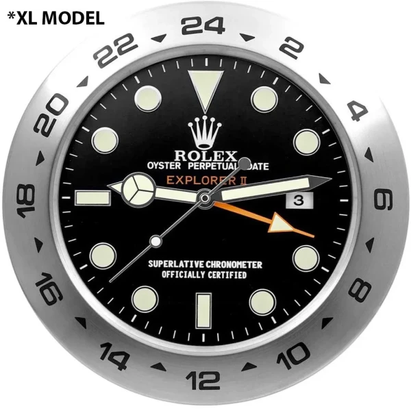ROLEX WALL CLOCK – “XL” EXPLORER 2