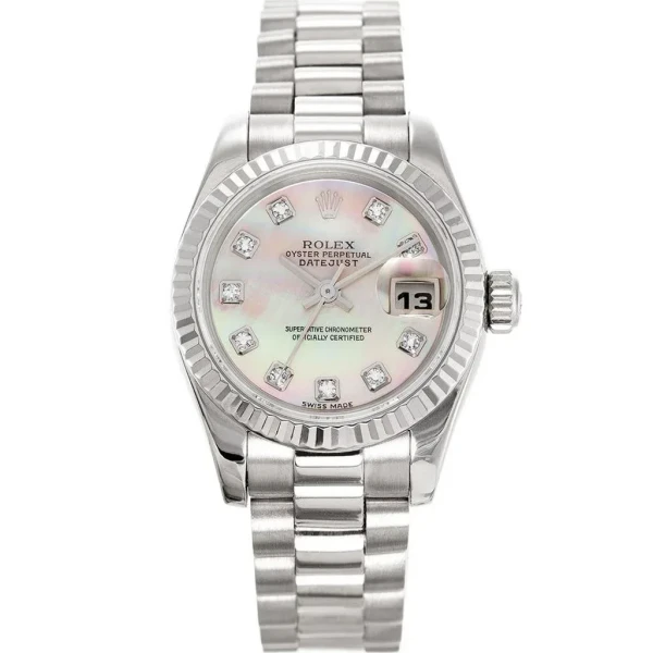 Replica Rolex Datejust Mother of Pearl Dial 179179 26 mm