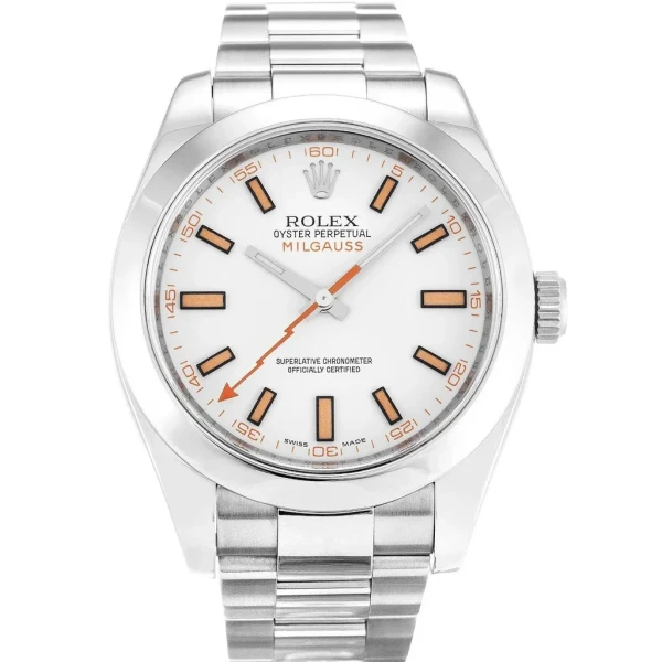 Replica Rolex Milgauss White Dial 116400