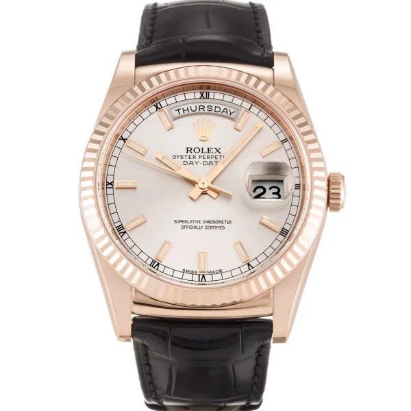 Replica Rolex Day-Date Silver Dial 118135 36 mm
