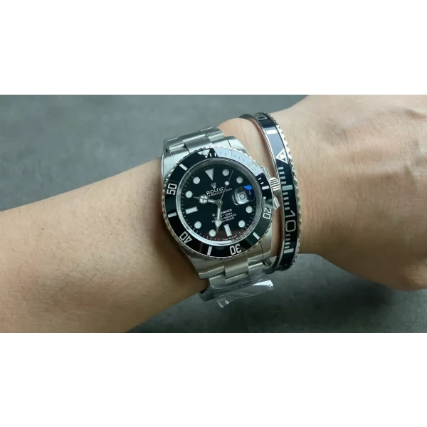 Black Submariner Titanium Steel Bracelet