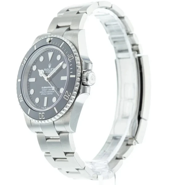 Replica Rolex Submariner Black Dial 124060 No-Date