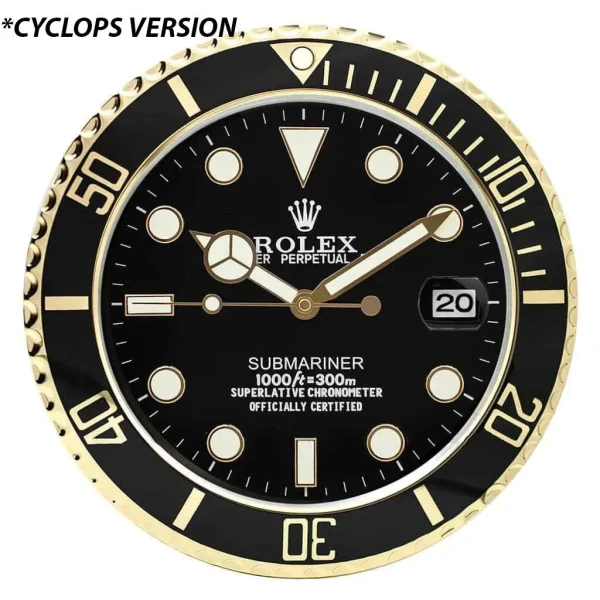 ROLEX WALL CLOCK – “XL” SUBMARINER