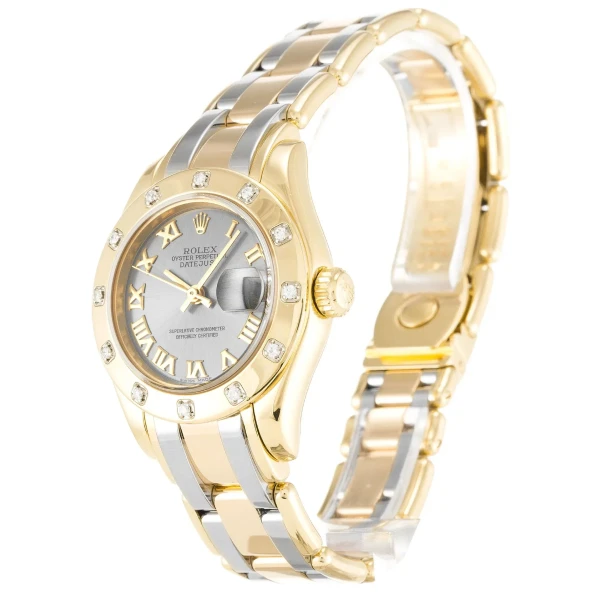 Replica Rolex Pearlmaster Rhodium Dial 80318