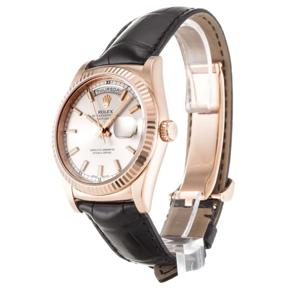 Replica Rolex Day-Date Silver Dial 118135 36 mm